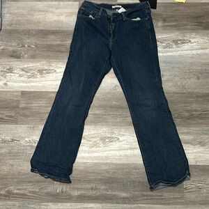 Living darkwash classic bootcut jeans